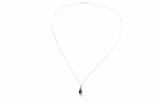 Collana con zaffiro e diamante - Asta Preziosi Collana con zaffiro e diamante - Asta Preziosi