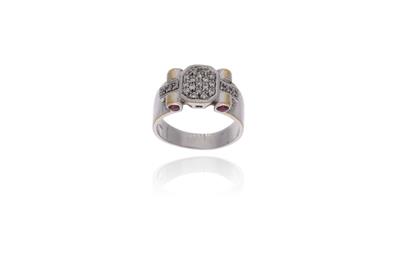 Anello con diamanti - Asta Preziosi