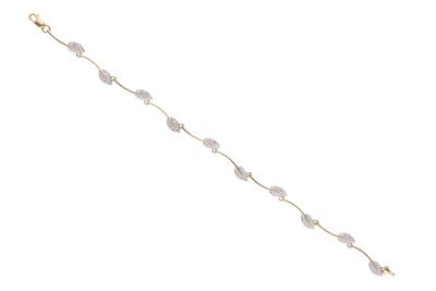Bracciale con diamanti - Asta Preziosi