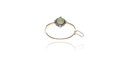 Bracciale con pietra e diamanti - Asta Preziosi