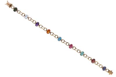 Bracciale con pietre naturali - Asta Preziosi