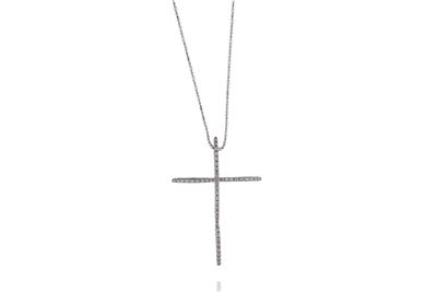 Collana e ciondolo con diamanti - Asta Preziosi
