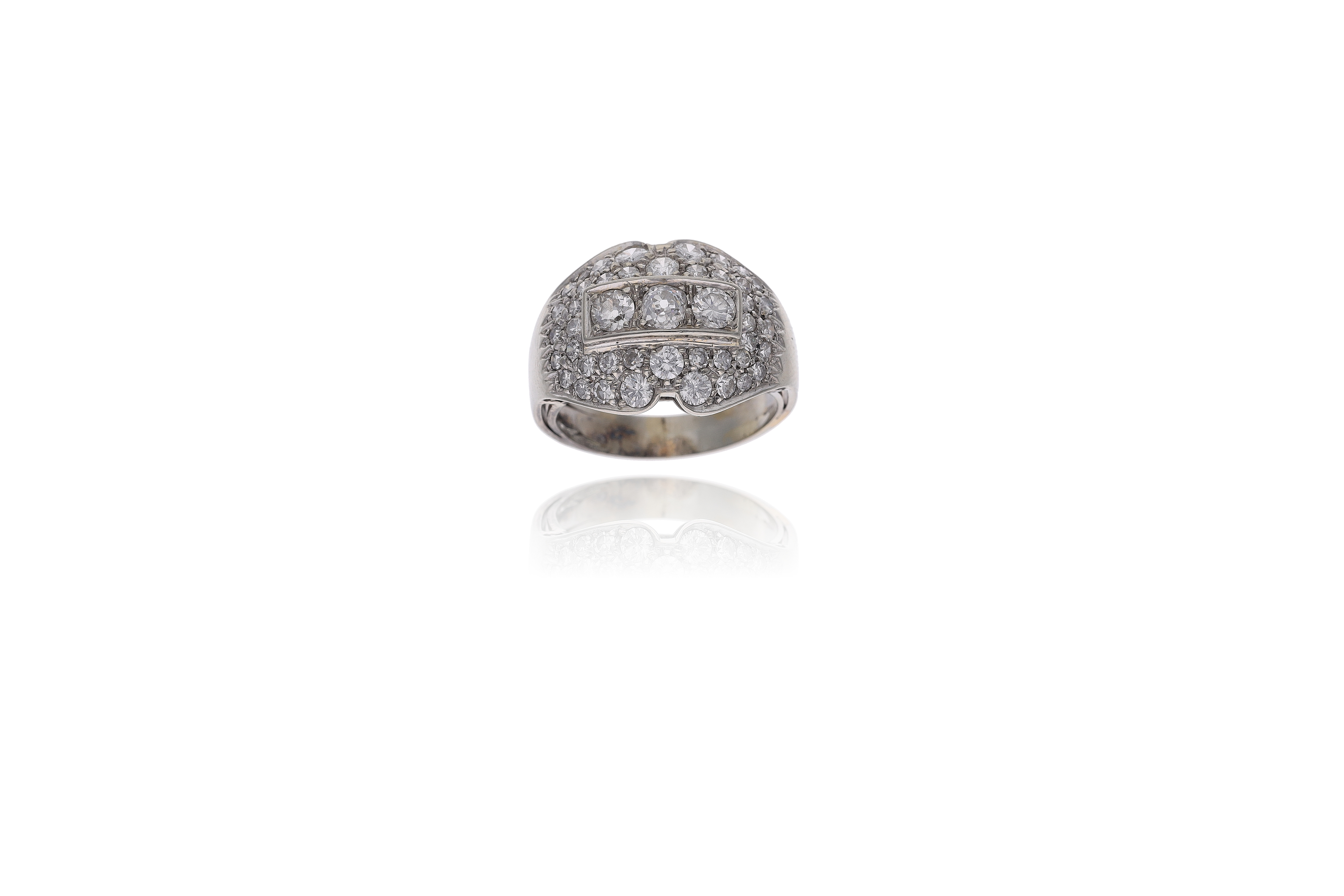 Anello con diamanti - Asta Preziosi
