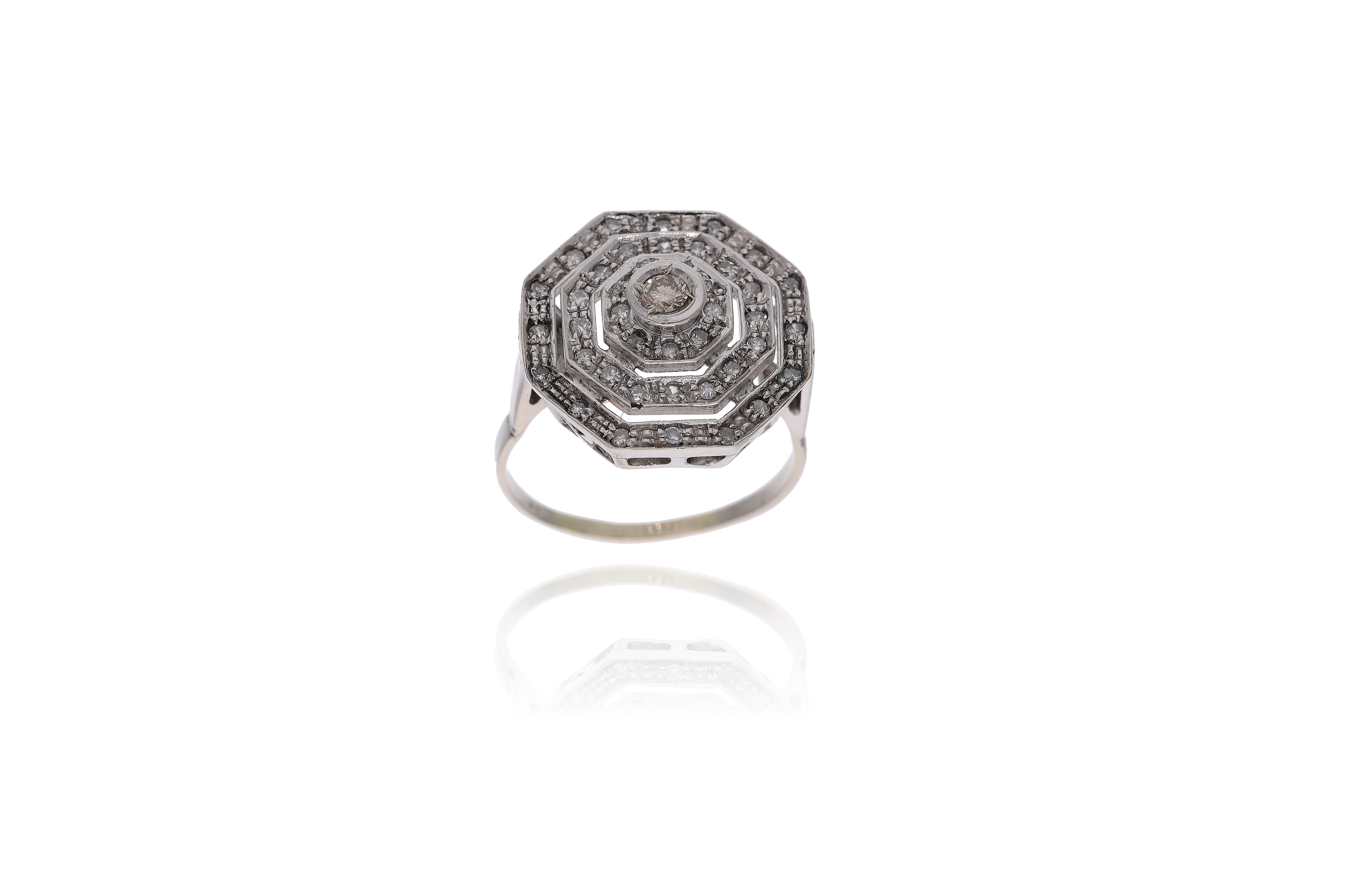 Anello con diamanti - Asta Preziosi