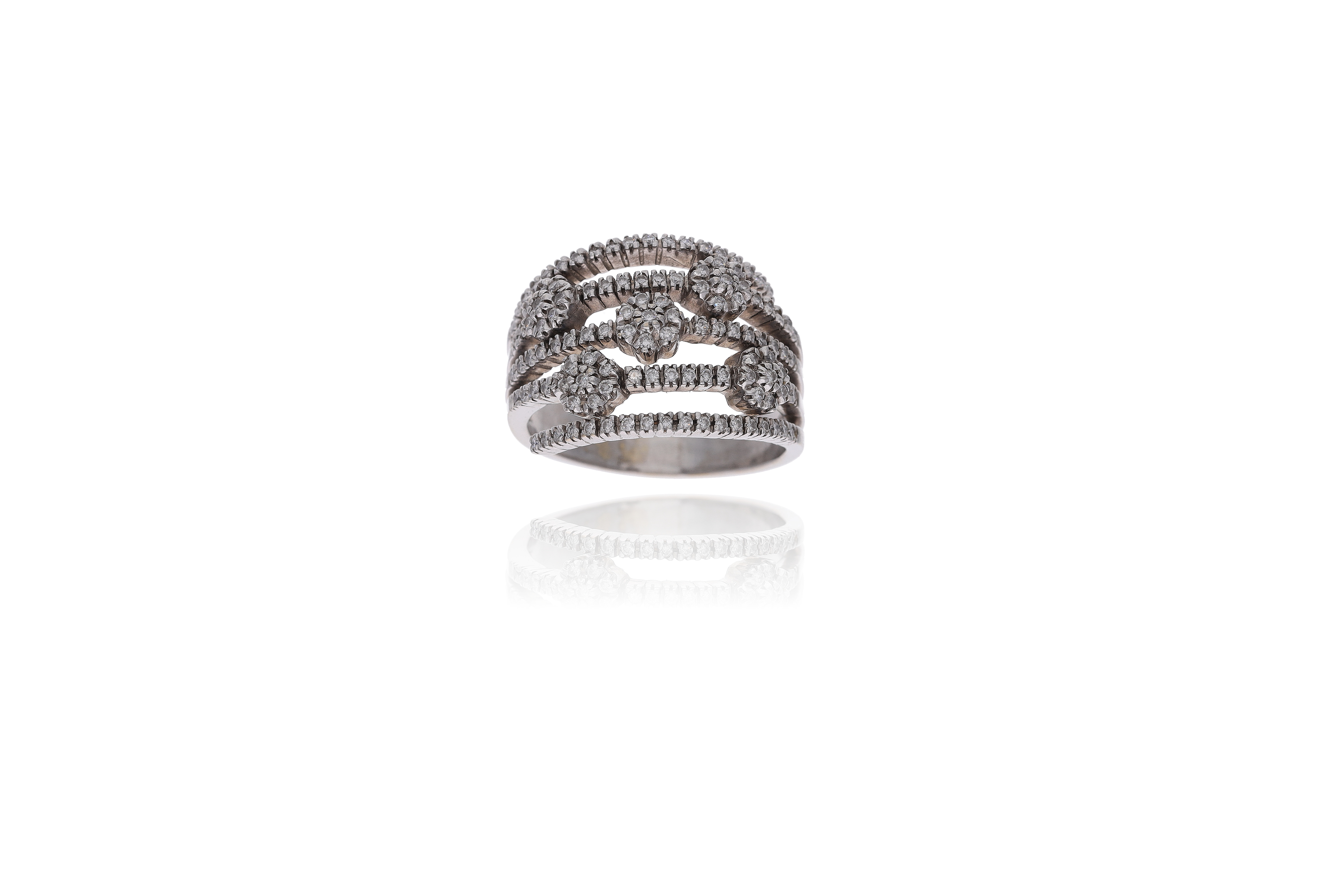 Anello con diamanti - Asta Preziosi