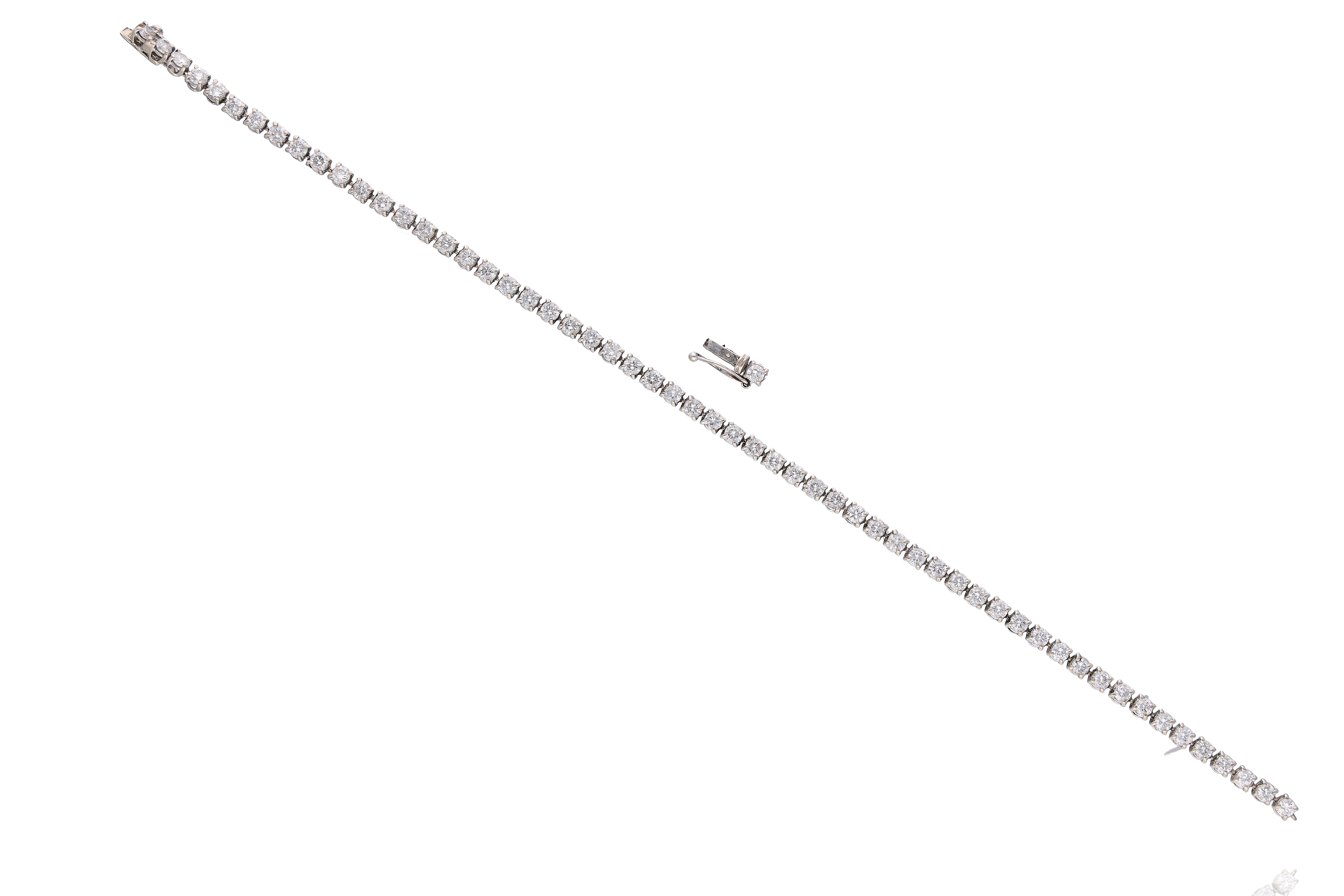 Bracciale con diamanti - Asta Preziosi