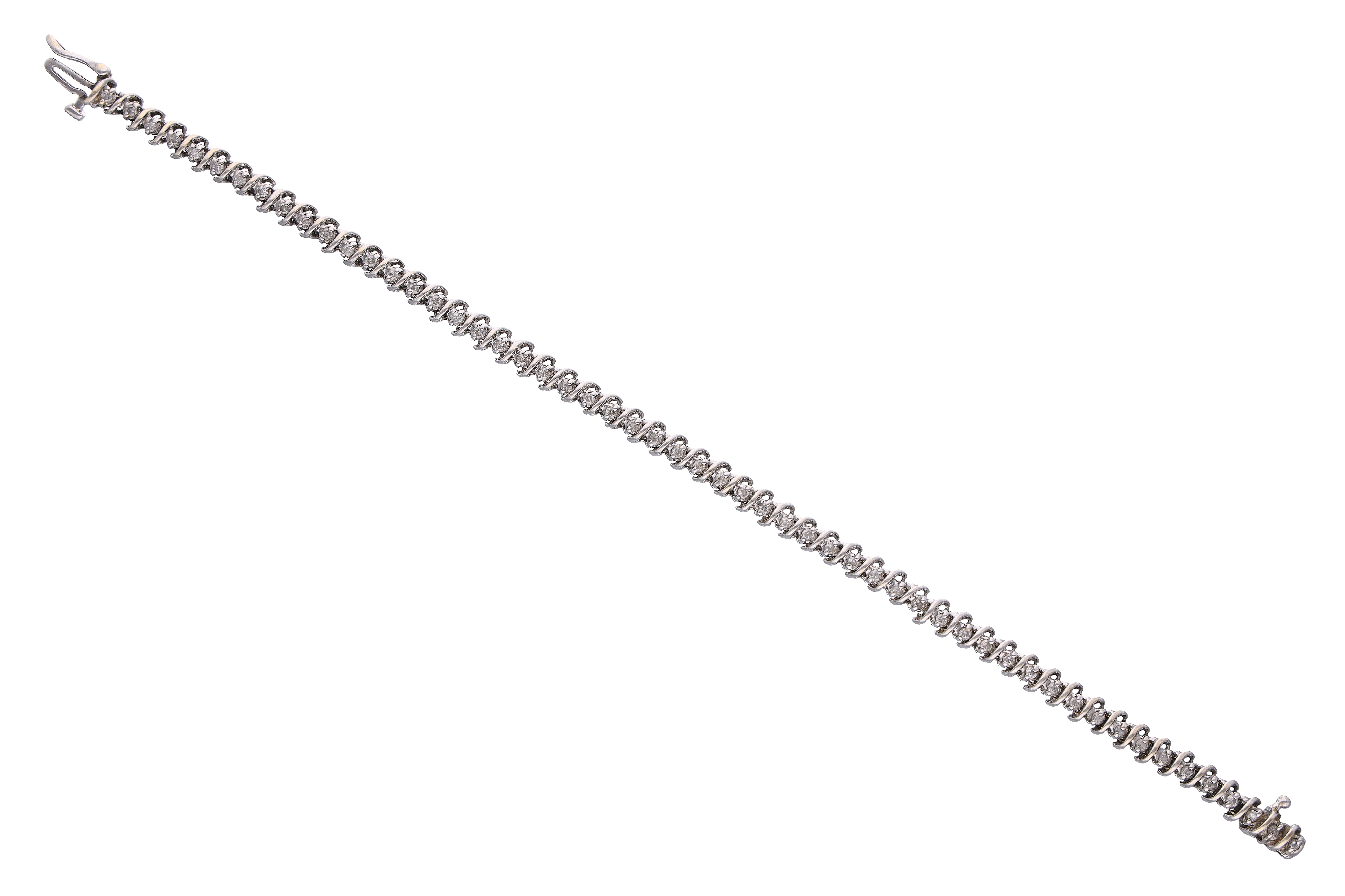 Bracciale con diamanti - Asta Preziosi