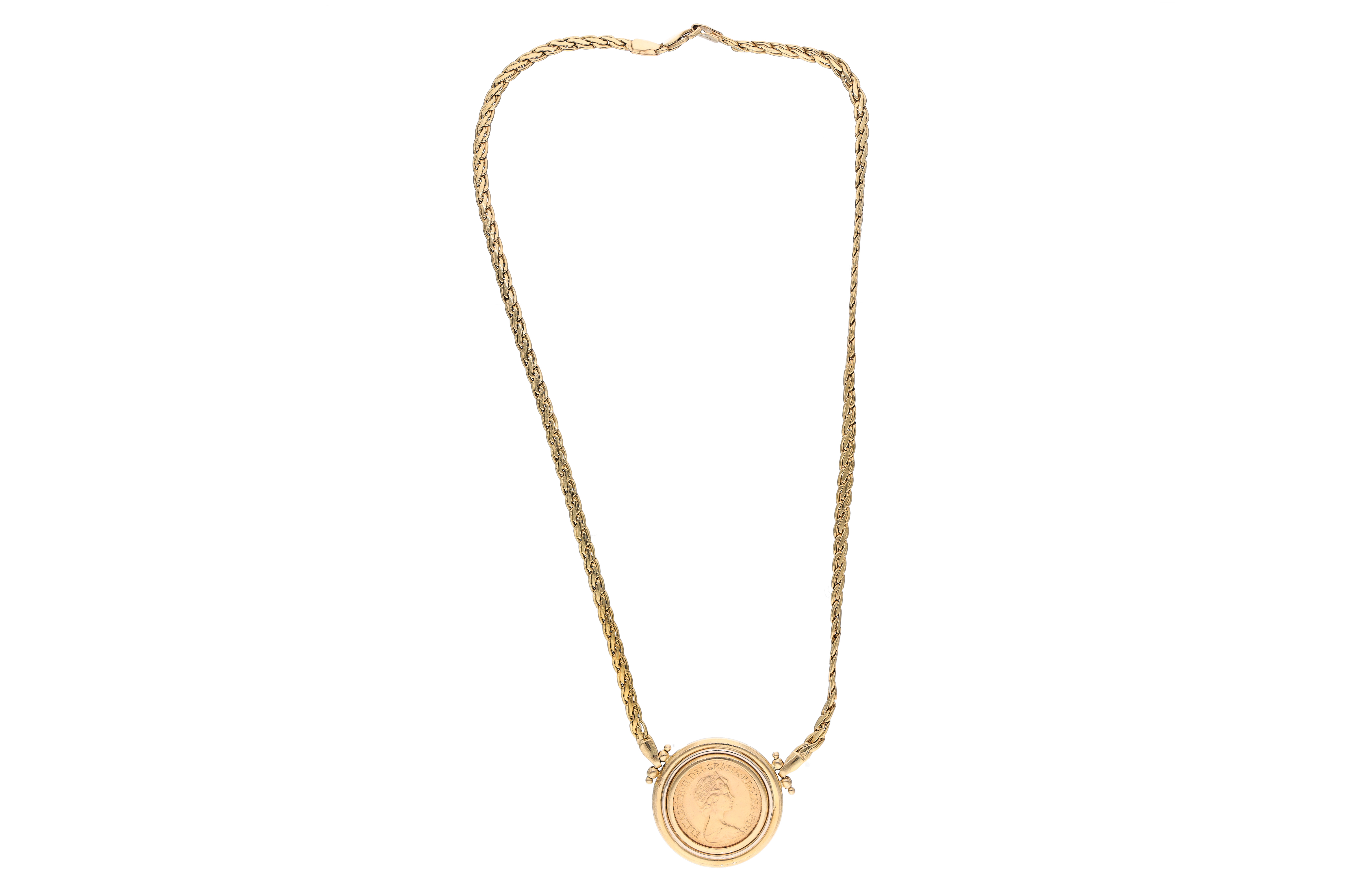 Collana con sterlina inglese - Asta Preziosi