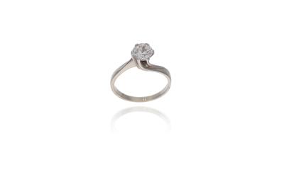 Anello con diamante - Asta Preziosi Anello con diamante - Asta Preziosi