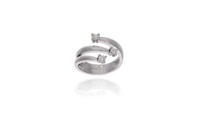 Anello con diamanti - Asta Preziosi