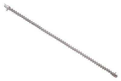 Bracciale con diamanti - Asta Preziosi
