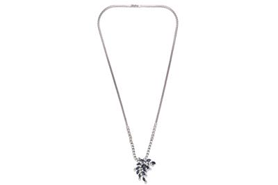 Collana con diamanti e zaffiri - Asta Preziosi Collana con diamanti e zaffiri - Asta Preziosi