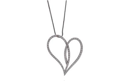 Collana e ciondolo con diamanti - Asta Preziosi Collana e ciondolo con diamanti - Asta Preziosi