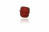 Anello con corallo - Asta Preziosi