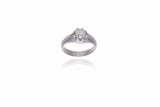 Anello con diamante - Asta Preziosi