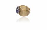 Anello con pietra e diamanti - Asta Preziosi Anello con pietra e diamanti - Asta Preziosi