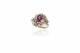 Anello con rubino e diamanti - Asta Preziosi