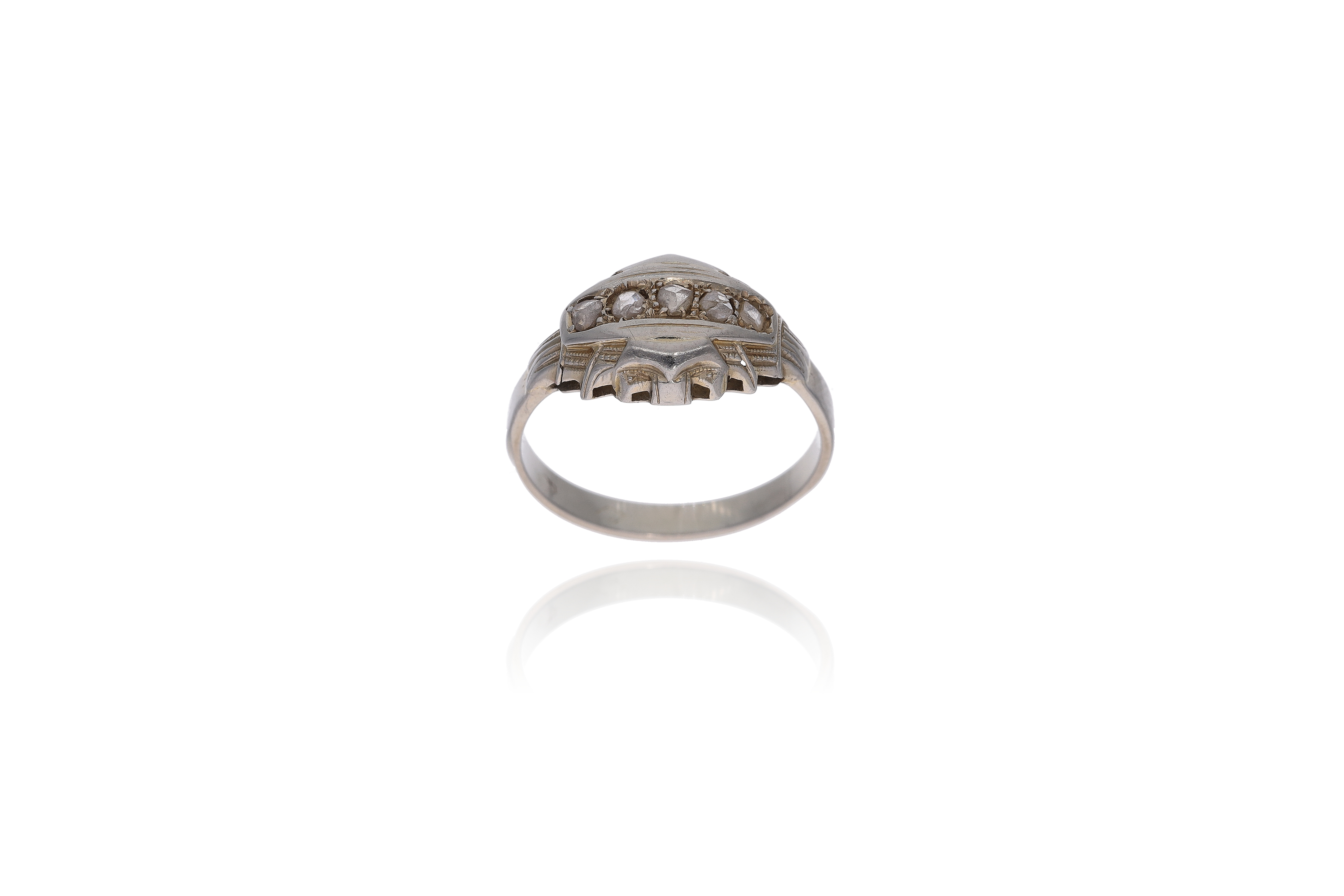 Anello con diamanti - Asta Preziosi