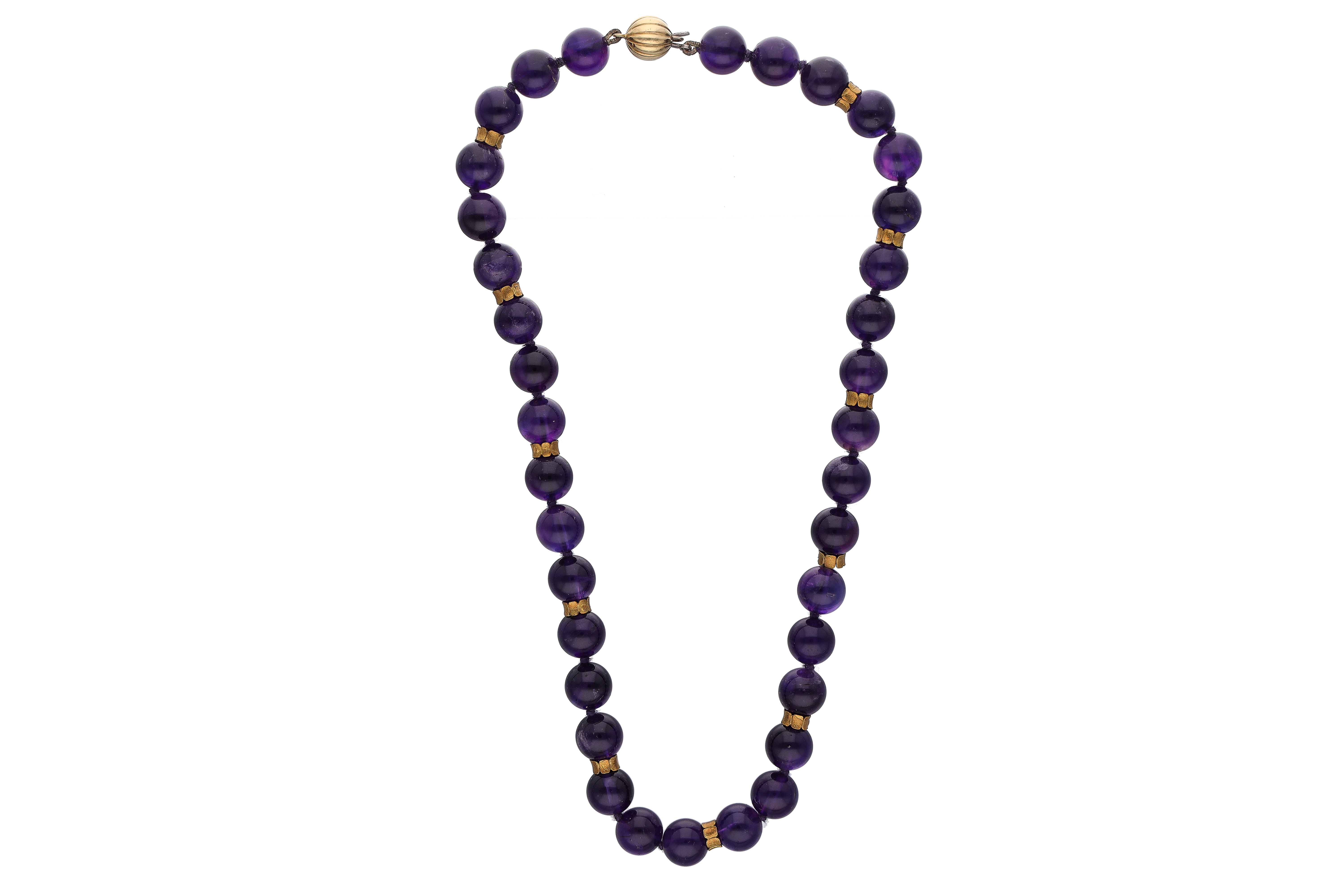 Collana con ametiste - Asta Preziosi
