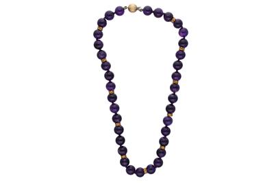 Collana con ametiste - Asta Preziosi Collana con ametiste - Asta Preziosi
