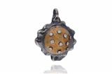 Ciondolo con diamanti e diamanti brown - Asta Preziosi Ciondolo con diamanti e diamanti brown - Asta Preziosi