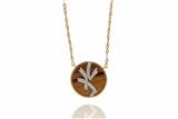 Collana con diamanti e occhio di tigre - Asta Preziosi Collana con diamanti e occhio di tigre - Asta Preziosi