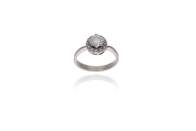 Anello con diamanti - Asta Preziosi