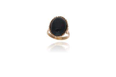 Anello con diaspro - Asta Preziosi