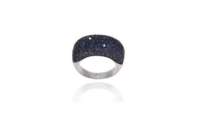 Anello con zaffiri e pietre - Asta Preziosi