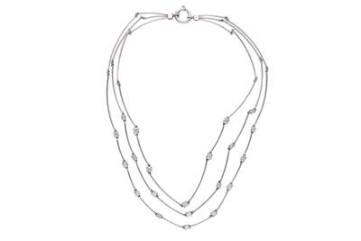 Collana con diamanti - Asta Preziosi