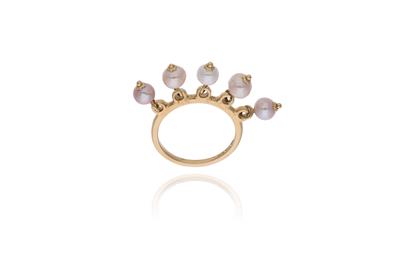 Anello con perle - Asta Preziosi