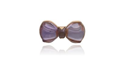 Spilla con ametiste - Asta Preziosi