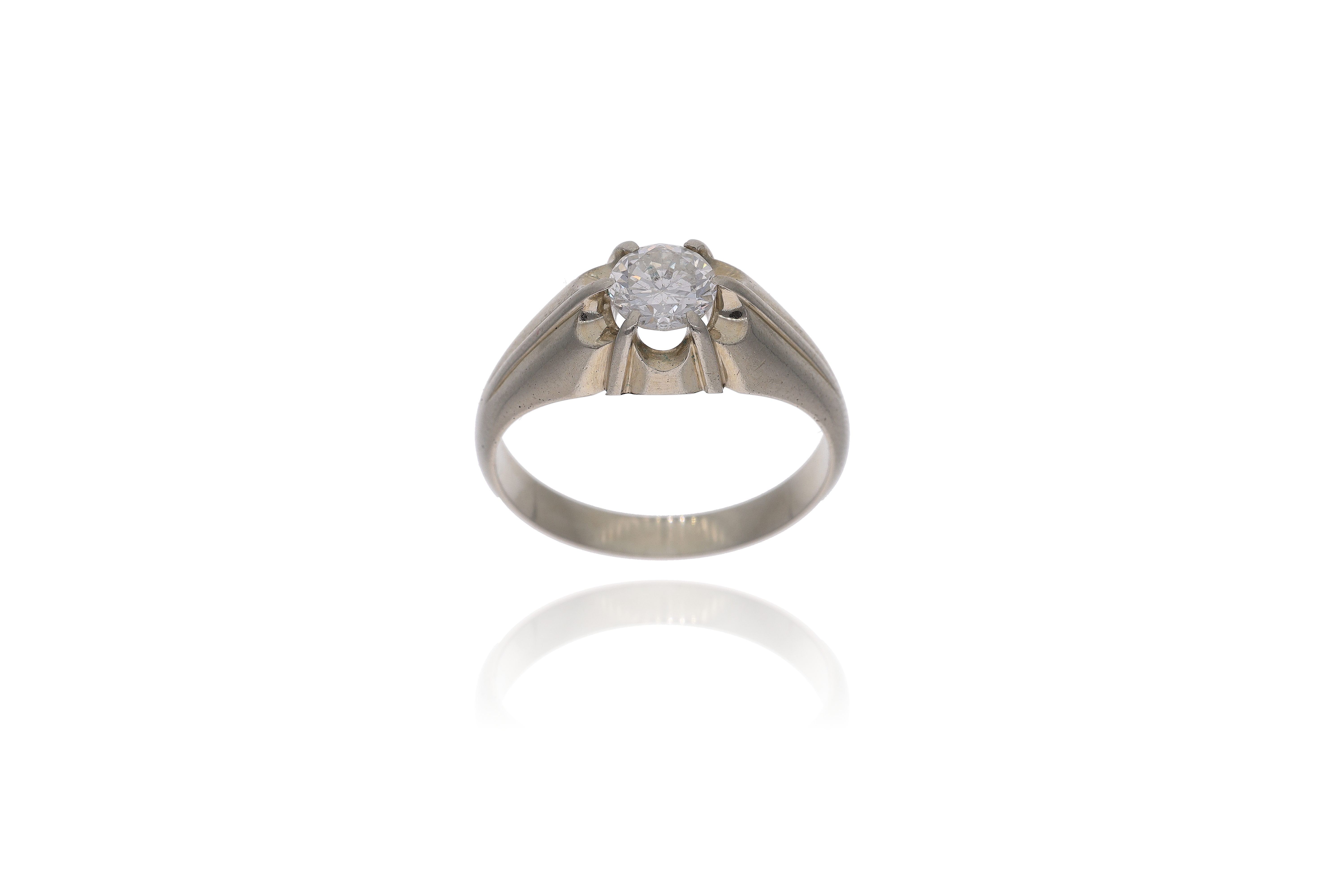 Anello con diamante - Asta Preziosi