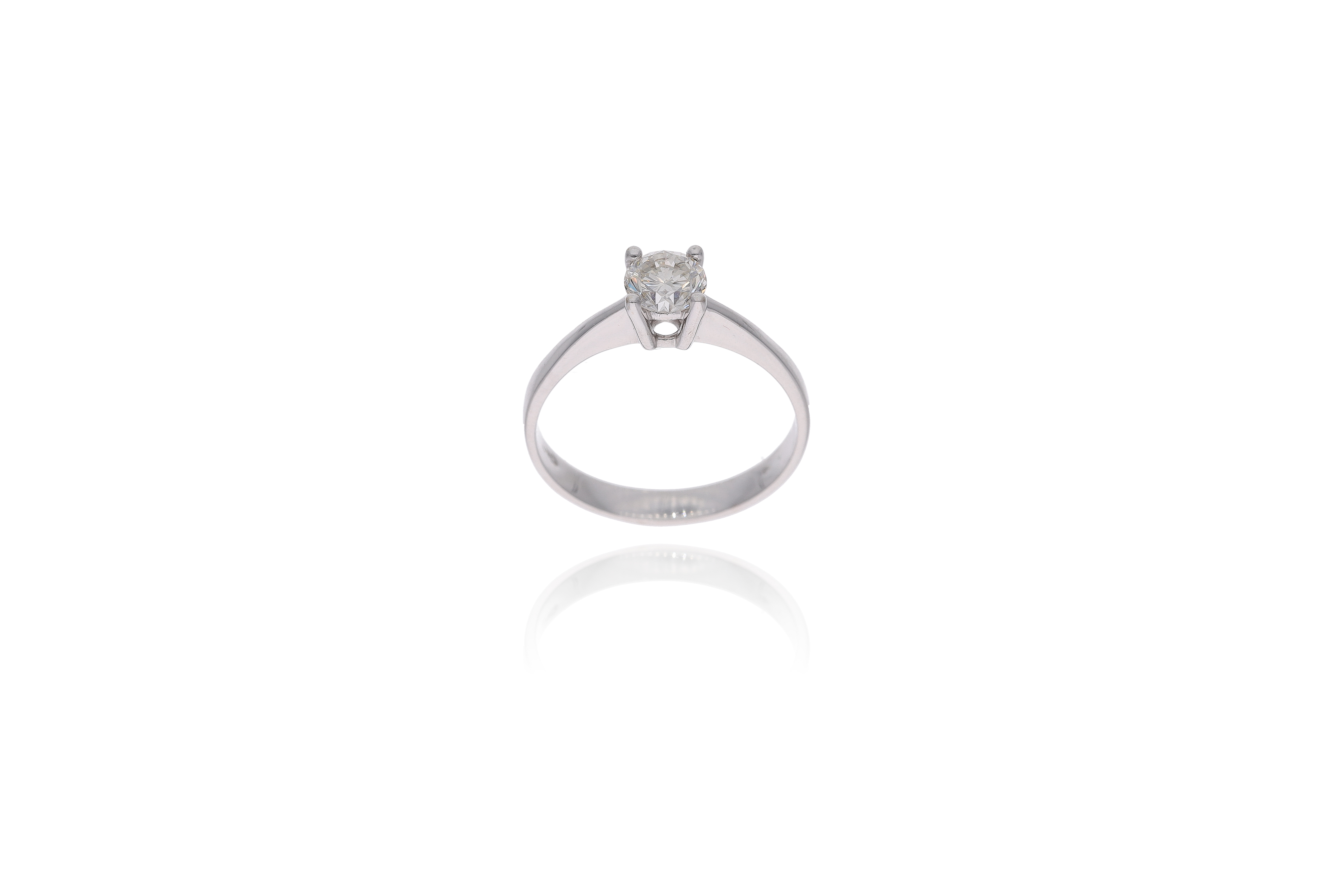 Anello con diamante - Asta Preziosi