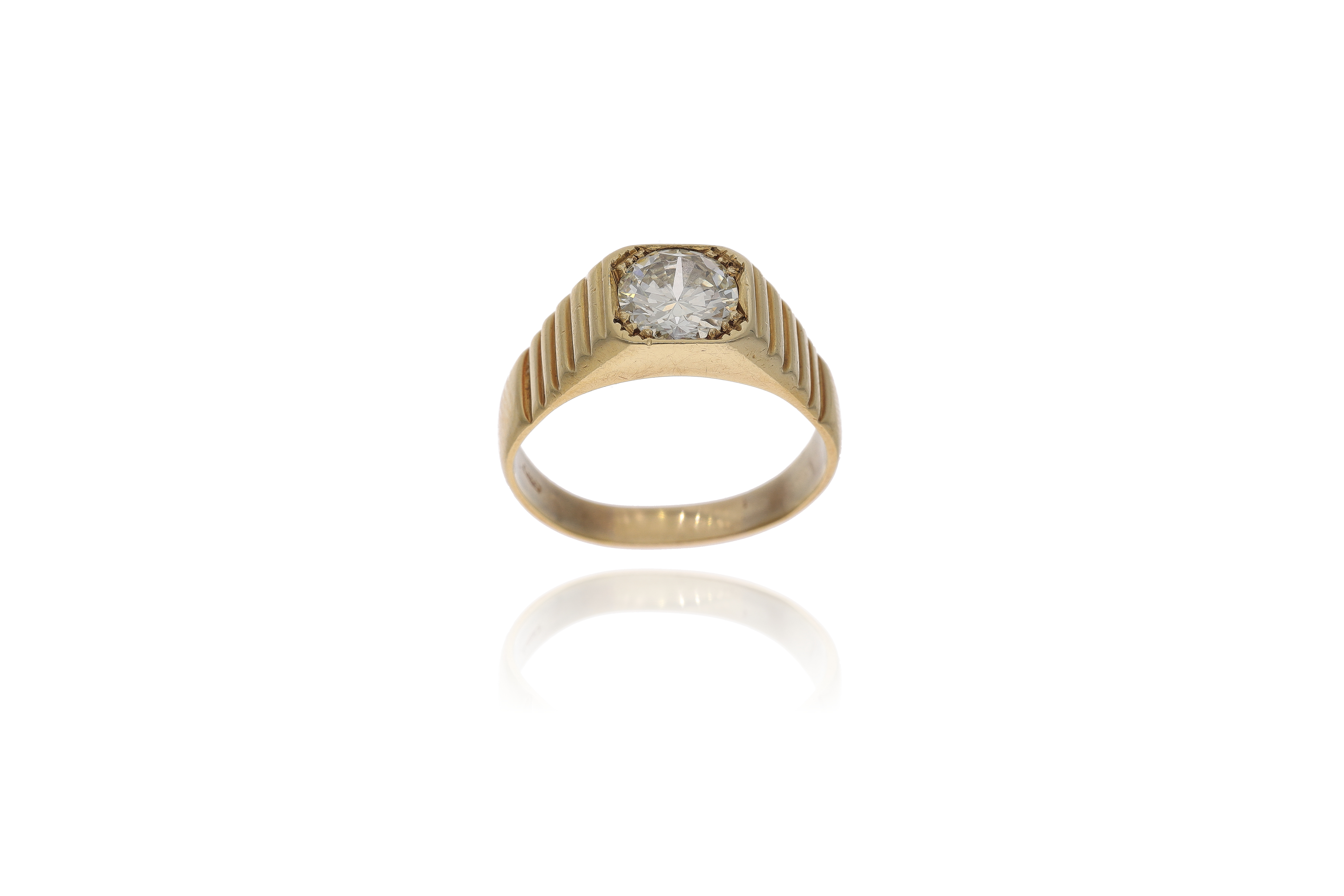 Anello con diamante - Asta Preziosi