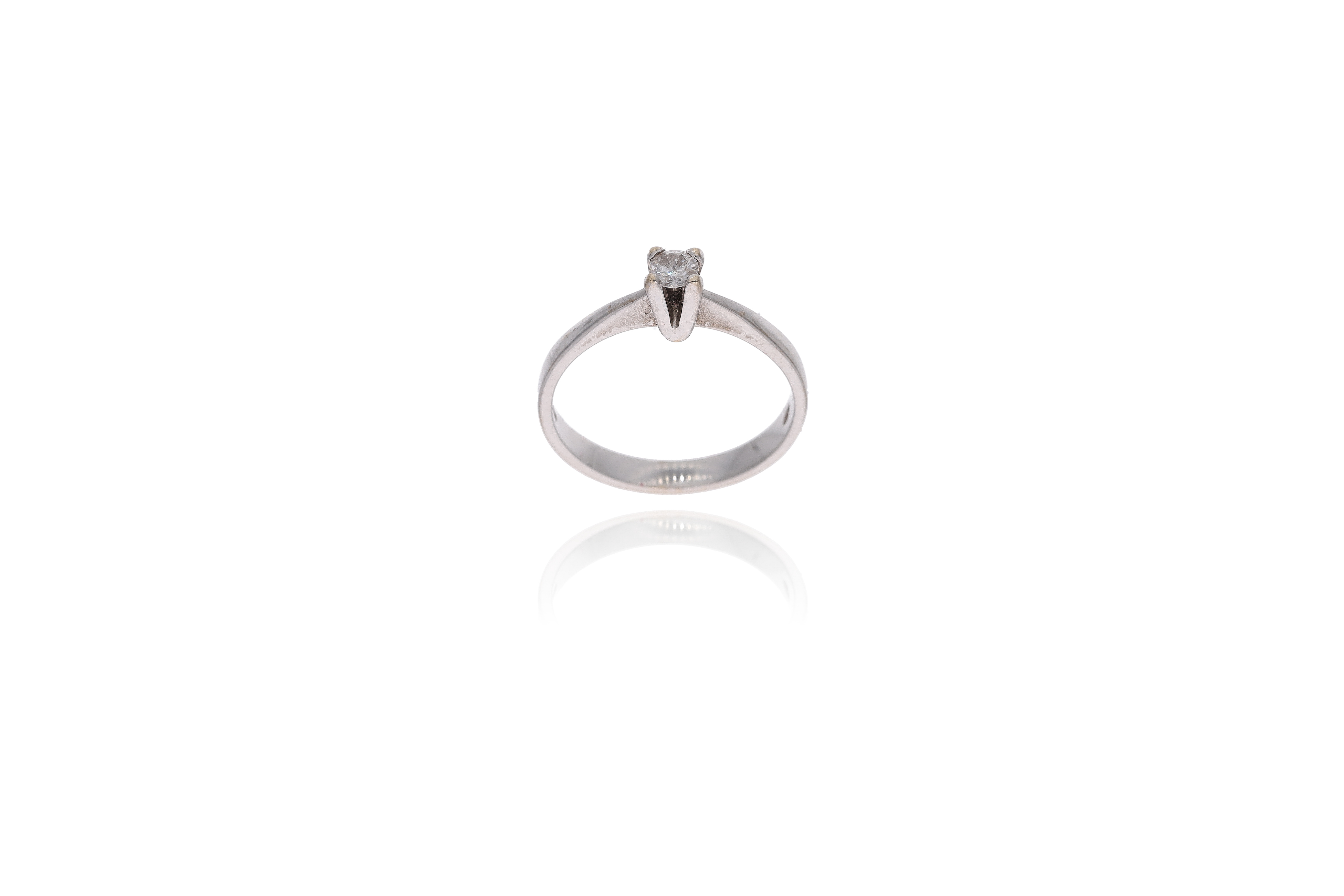 Anello con diamante - Asta Preziosi