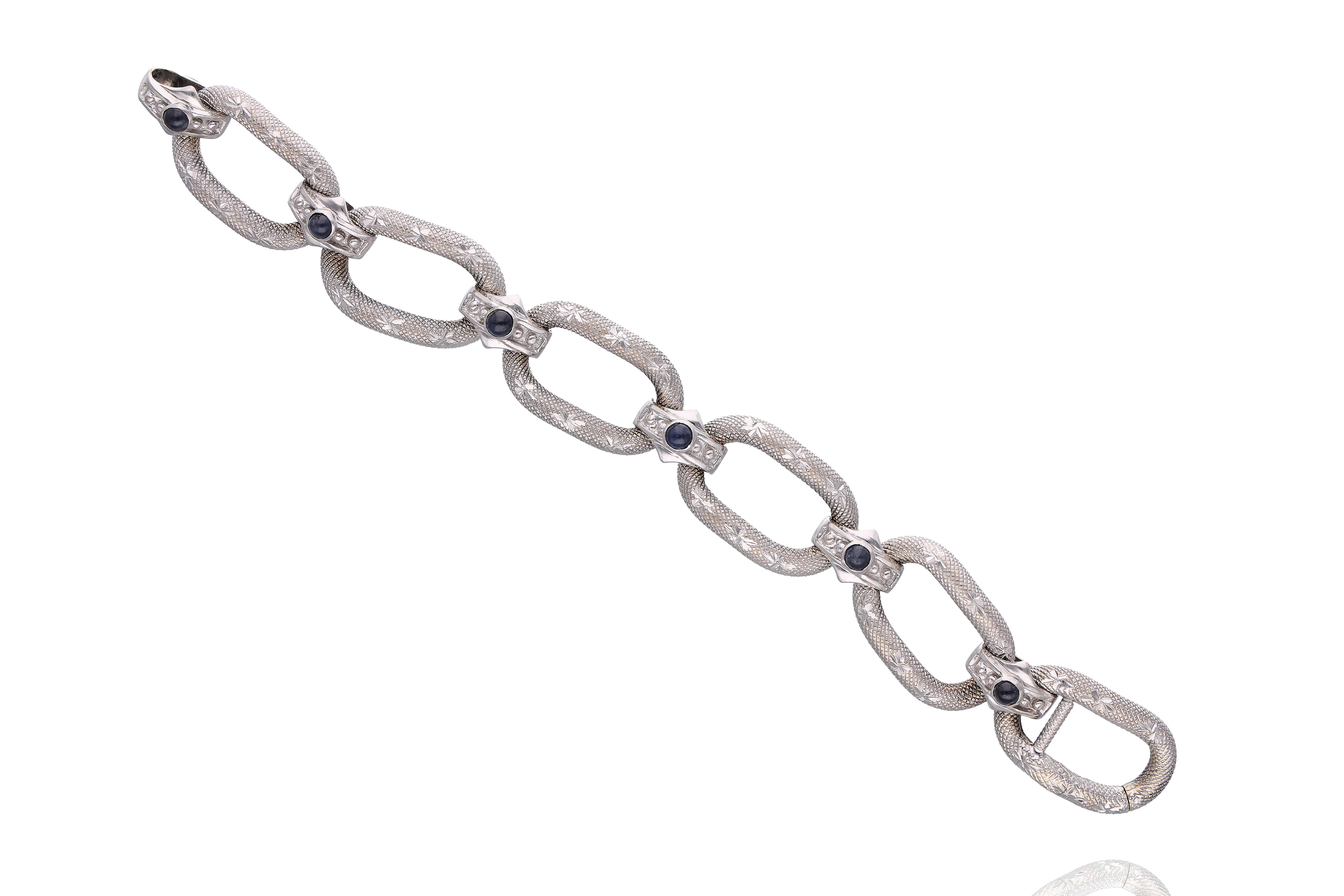 Bracciale con zaffiri e pietre - Asta Preziosi