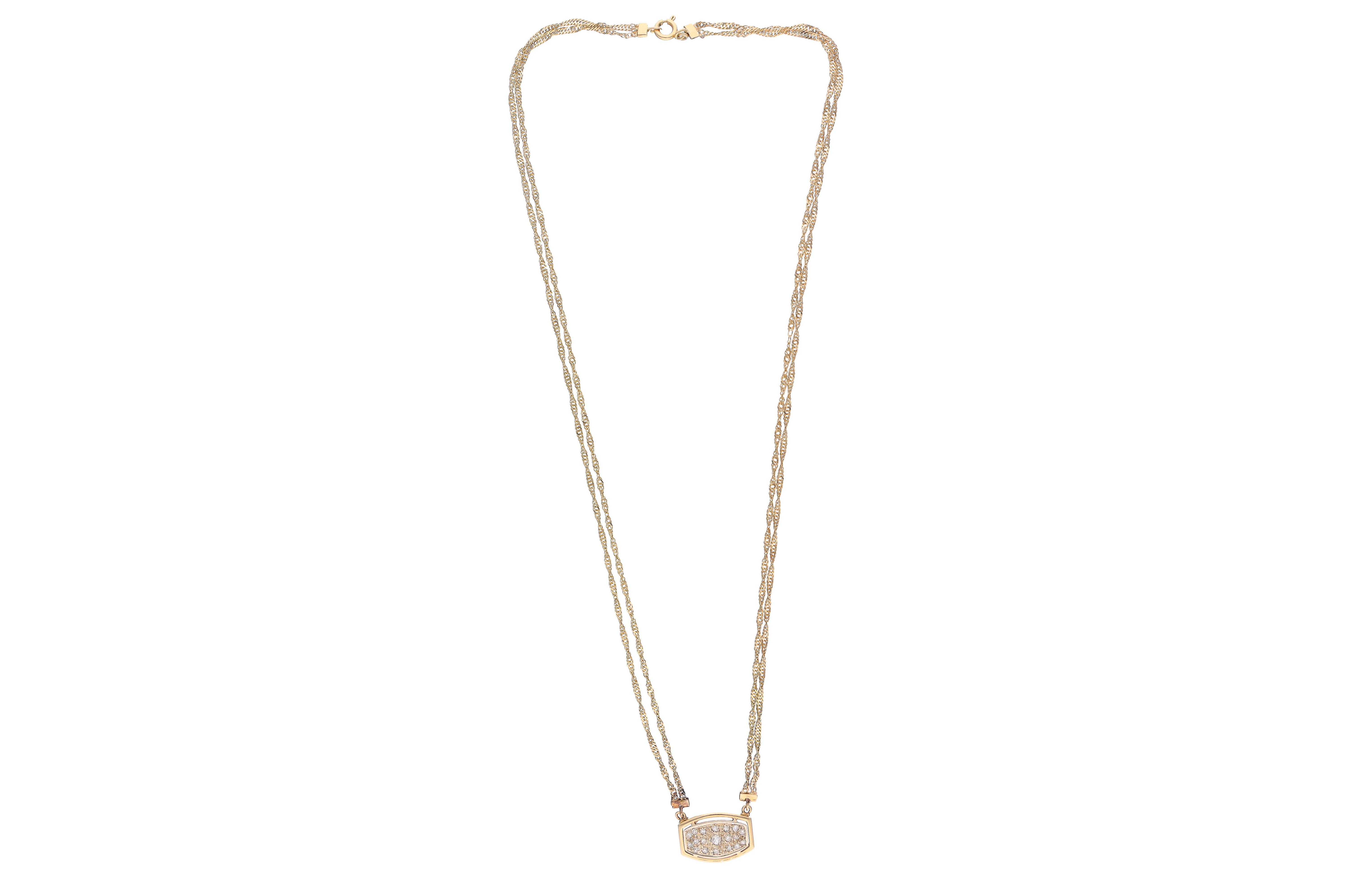 Collana con diamanti - Asta Preziosi