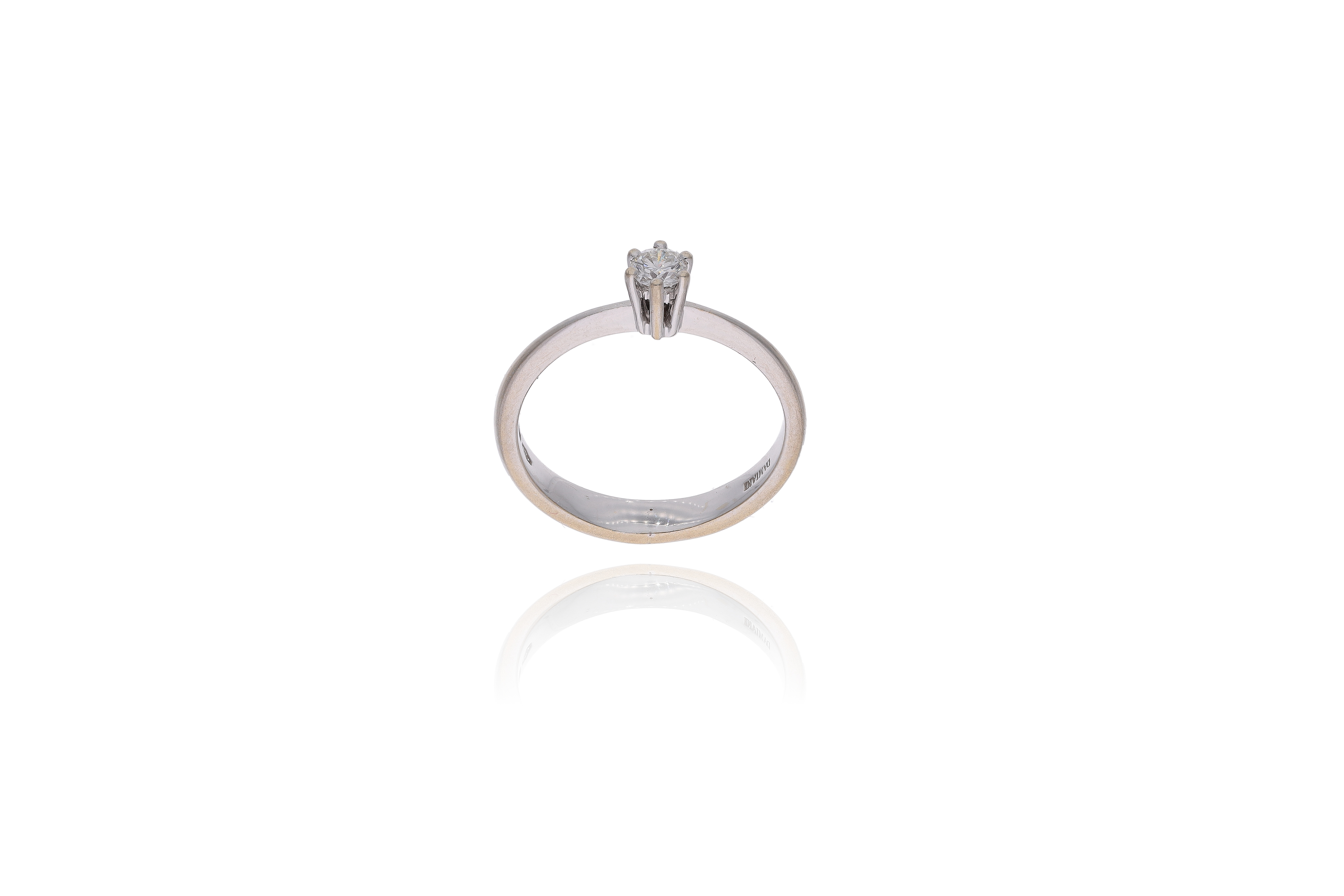 Damiani anello con diamante - Asta Preziosi