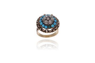 Anello con diamanti e pietre - Asta Preziosi Anello con diamanti e pietre - Asta Preziosi