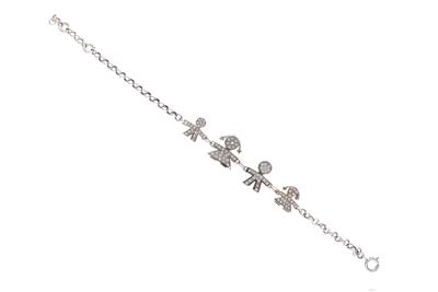 Bracciale con diamanti - Asta Preziosi Bracciale con diamanti - Asta Preziosi