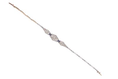 Bracciale con diamanti e pietre - Asta Preziosi Bracciale con diamanti e pietre - Asta Preziosi