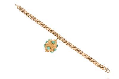 Bracciale e ciondolo con pietre - Asta Preziosi Bracciale e ciondolo con pietre - Asta Preziosi
