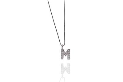 Collana e ciondolo con diamanti - Asta Preziosi Collana e ciondolo con diamanti - Asta Preziosi