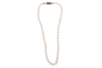 Collana perle con rubini - Asta Preziosi Collana perle con rubini - Asta Preziosi