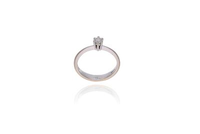 Damiani anello con diamante - Asta Preziosi Damiani anello con diamante - Asta Preziosi