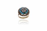 Anello con diamanti e pietre - Asta Preziosi Anello con diamanti e pietre - Asta Preziosi