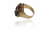 Anello con diamanti, rubini, zaffiri e smeraldi - Asta Preziosi Anello con diamanti, rubini, zaffiri e smeraldi - Asta Preziosi