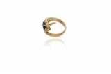 Anello con zaffiro e diamanti - Asta Preziosi Anello con zaffiro e diamanti - Asta Preziosi