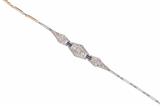 Bracciale con diamanti e pietre - Asta Preziosi Bracciale con diamanti e pietre - Asta Preziosi